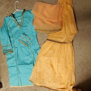 Pakistani Garara style dress